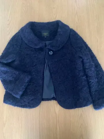 LAPIS LUZ .BEAMS 다크 네이비 숏 자켓