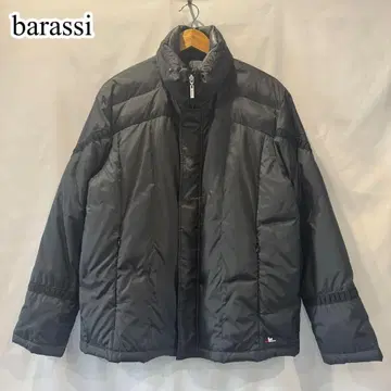새상품급 barassi 장미 다운 자켓 양가죽 다운 페더 L 사이즈
