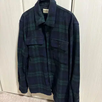 Nudie Jeans Co. 플란넬 셔츠 M 사이즈 다크 그린