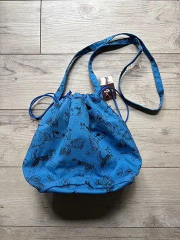 마블슈드 도그 런 복조리형 백