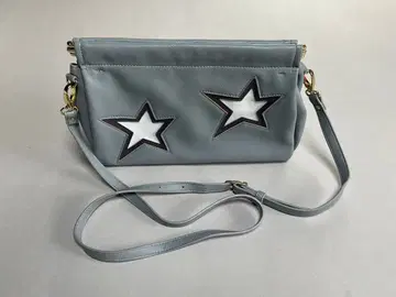 ACCOMMODE 그레이 별 모양 장식 숄더백