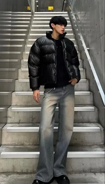 알루드 남성용 다운 자켓