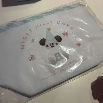 디즈니 크리스마스 릴린린 수베니어 런치 케이스 런치 백