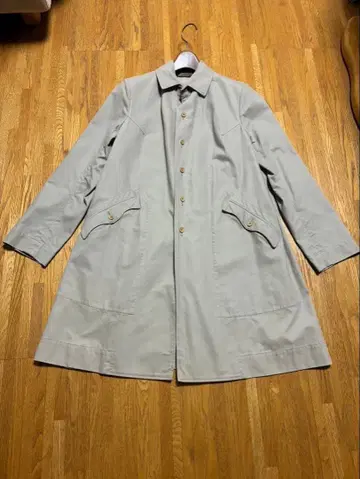 45rpm 45R 베이지 트렌치코트 버튼 포함