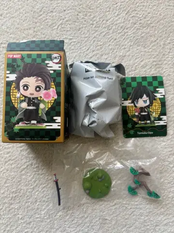 POP MART 토미오카 기유 피규어 세트
