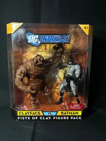 마텔 DC 유니버스 클레이페이스 & 배트맨 세트