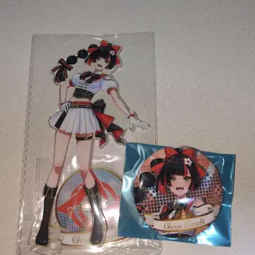 브이스포 나비야 하나비 DIAMOND ROUGH 캔뱃지 & 아크릴 스탠드