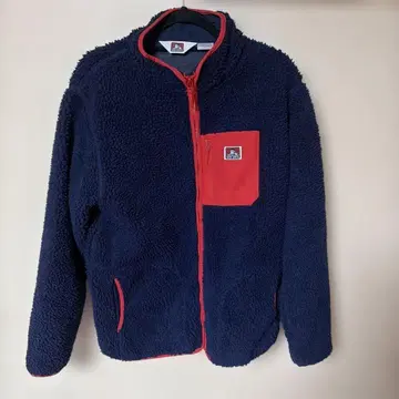 BEN DAVIS 플리스 자켓 L 네이비/레드