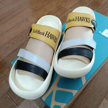 레게타카누 x 소프트뱅크 샌들