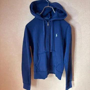 POLO 랄프 로렌 네이비 풀 집업 후드티