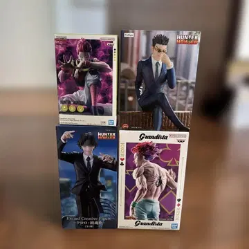 HUNTER x HUNTER 피규어 4점 세트