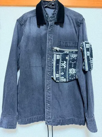 Sacai 데님 자켓 사카이