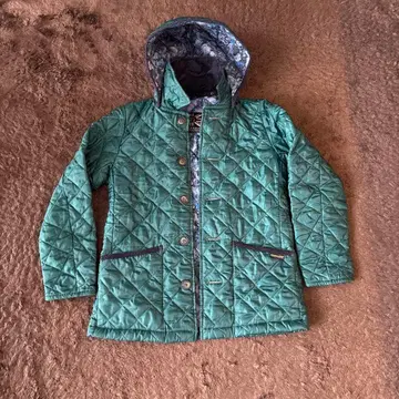 한정판 콜라보! 폴스미스 x 라벤햄 퀼팅 자켓 36 별주 꽃무늬 플라워