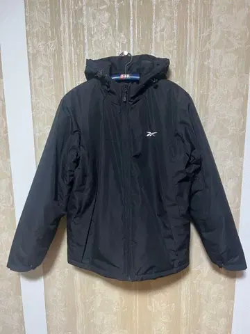 Reebok 리복 나일론 후드티 다운 충전솜