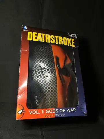 dc 외국도서 데스스트로크 마스크 세트