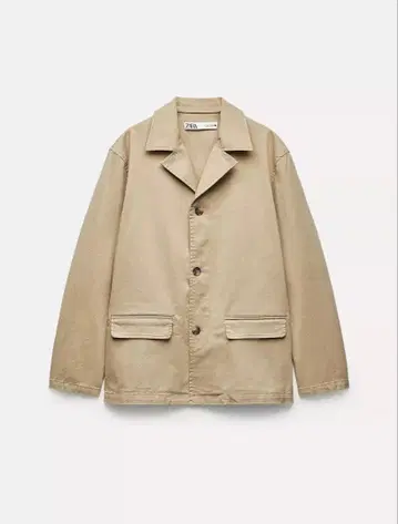 ZARA 미사용 새상품 ZW COLLECTION 유즈드 트윌 블레이저