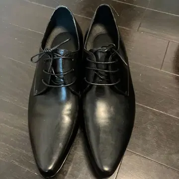 남성용 시크릿 블랙 슈즈 28cm