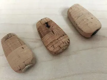 로데오 크라프트 플랫 코르크 노브 3개 세트 2개 미사용