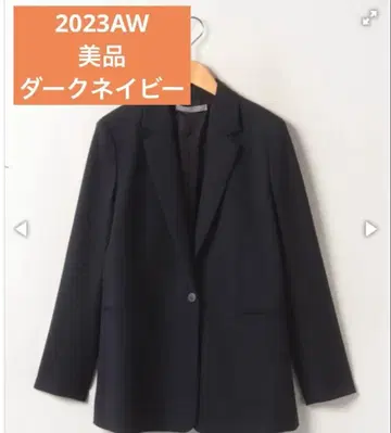 [새상품급] 2023AW Theory luxe 자켓 다크 네이비 38