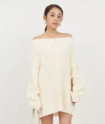 로얄 파티 니트 2way 새상품급