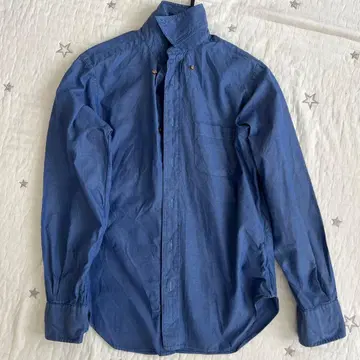 INDIVIDUALIZED SHIRTS 블루 긴팔 셔츠 15-32