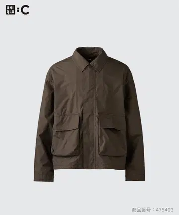 코튼 숏 블루종