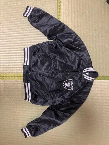 RAIDERS 바시티 자켓 블랙 M 사이즈