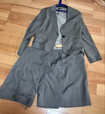 가격 인하 그레이 비즈니스 정장 수트 셋업 상하의