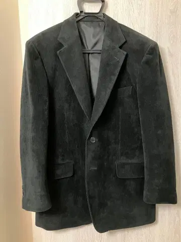 남성용 코듀로이 테일러드 자켓