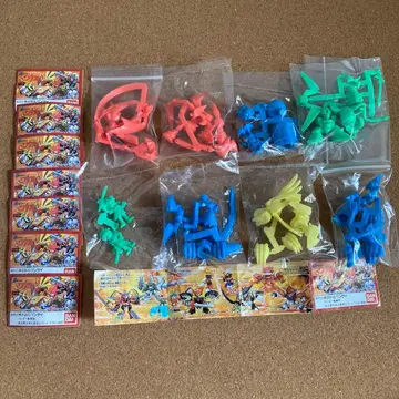 초마신영웅전 와타루 파트 2 지우개 피규어 전 11종 전종 컴플리트