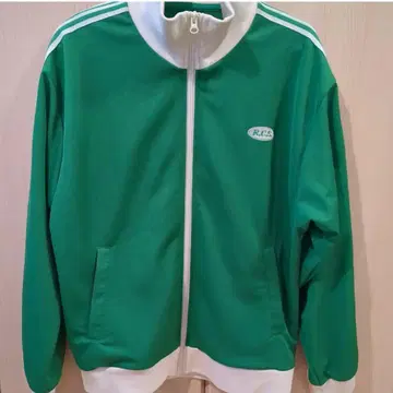 RODEO CROWNS 그린 저지 트랙 자켓