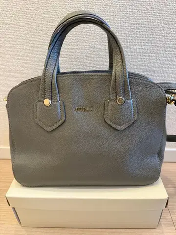 FURLA 그레이 미니 숄더백