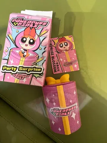 파워퍼프걸스 팝마트 파티 서프라이즈 블라썸