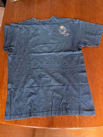 45rpm MICKEY PROJECT 인디고 T셔츠 sizeL