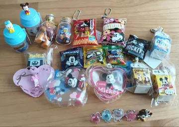 [ 22점 모음 미개봉 포함 ] 디즈니 캐릭터 키링 스트랩