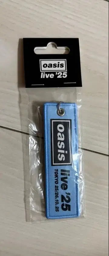 oasis 키링 플라이트 택 live'25