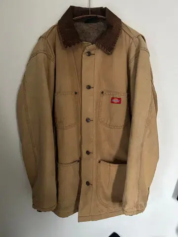 Dickies 베이지 커버올 담요