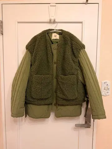 SLY 베스트 포함 퀼팅 자켓