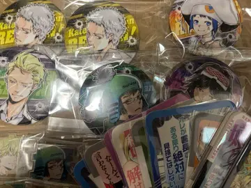 아마노 아키라 전시회 캔뱃지 아크릴 퍼즐 아트 코스터