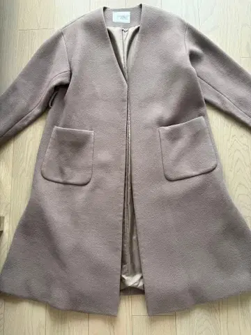 새상품급 SLOBE IENA 노카라 자켓 그레이지