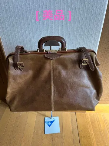 [ 새상품급 ] MOUSTACHE 무스타슈 가죽 보스턴 백