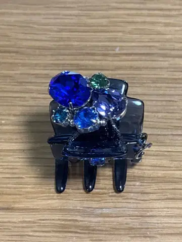 컴플렉스 비즈 헤어 클립 디저트 클립 (중)