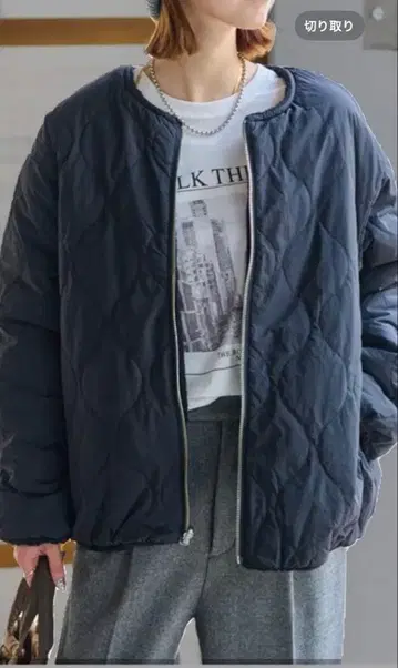 [25AW 신상] 리버서블 보아 블루종