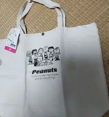 캔버스 스누피 토트백