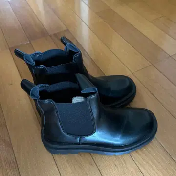 사이드 고어 부츠 블랙