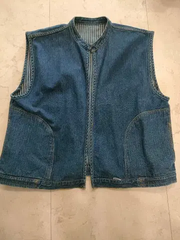 데님 리버서블 베스트