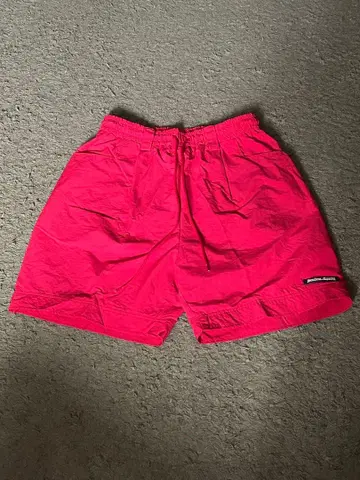 Student Apathy 하프 팬츠 빨간색