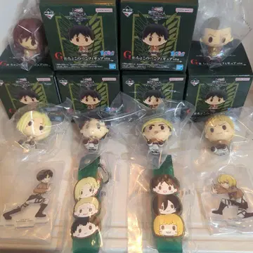 진격의 거인 제일복권 쵸코놋코 피규어 묶음 판매