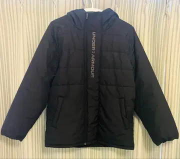 언더아머 블랙 다운 자켓 충전솜