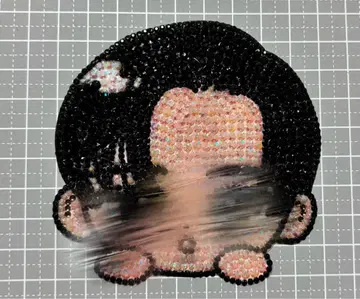 SnowMan 데코 부채 부채 데코 부품 메구로 렌